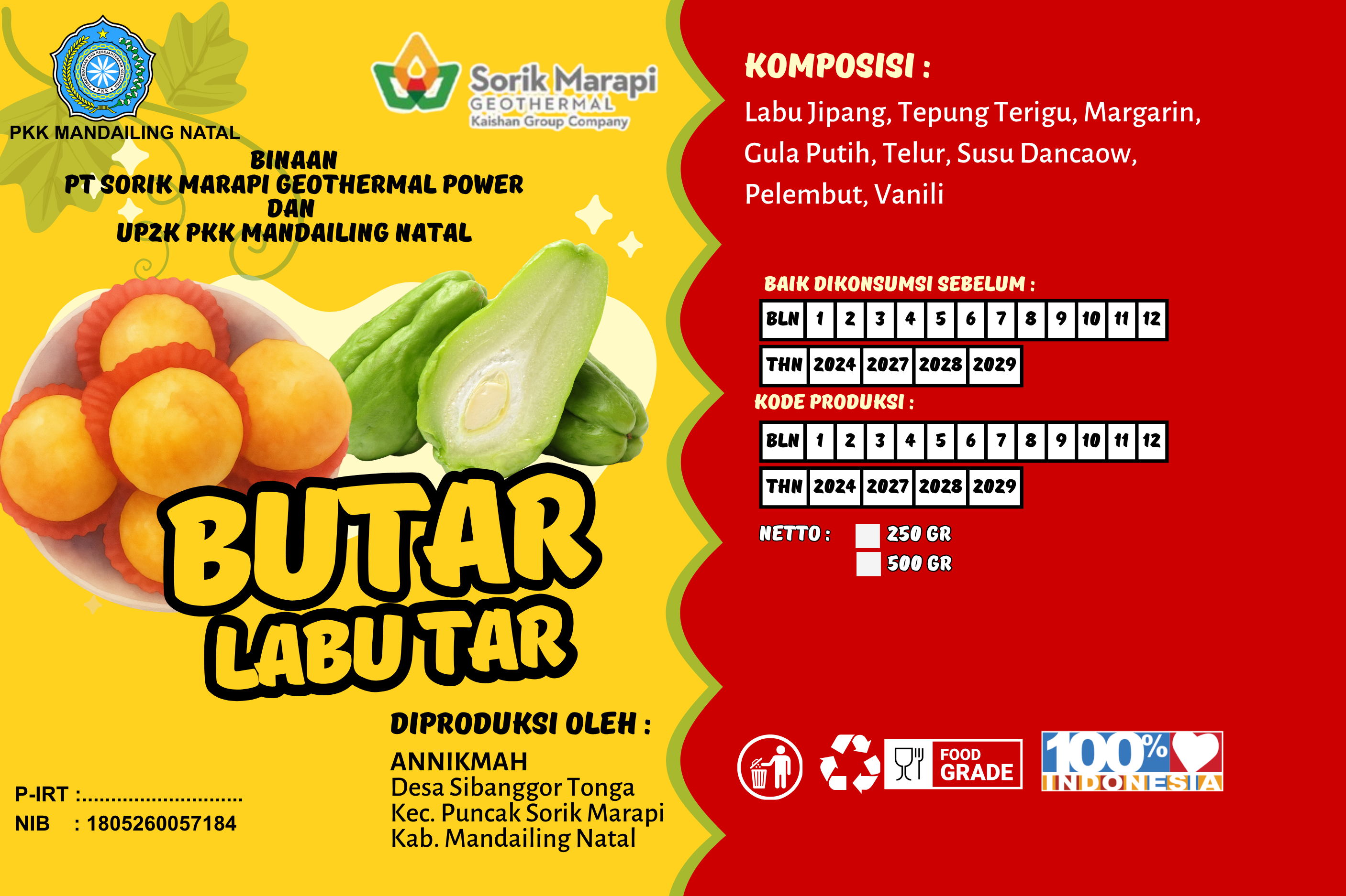 LABU TAR (BUTAR)